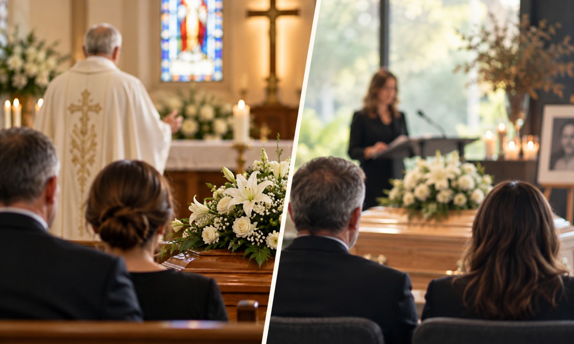 Cérémonie funéraire religieuse ou laïque quelles différences